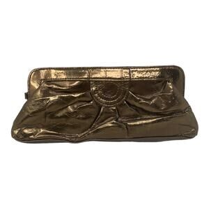 Aldo Vintage Metallic Bronze Clutch